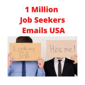 job seekers email list