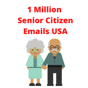 senior citizen email list