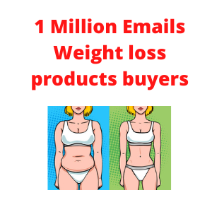 weight loss buyers email list