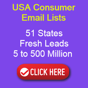 consumer email list sale