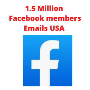 facebook memebrs emails list