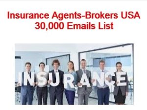 insurance agents emails usa