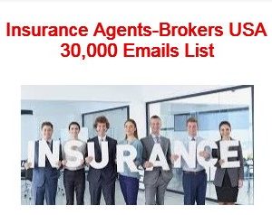 insurance agents emails usa