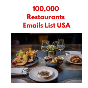 restaurants usa email list