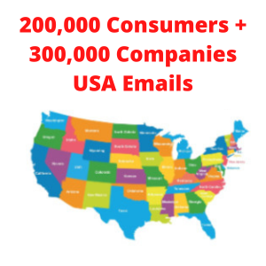 usa consumers companies email leads